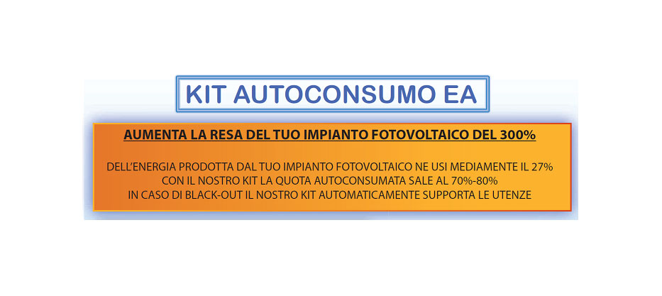 KIT autoconsumo Energia Alternativa