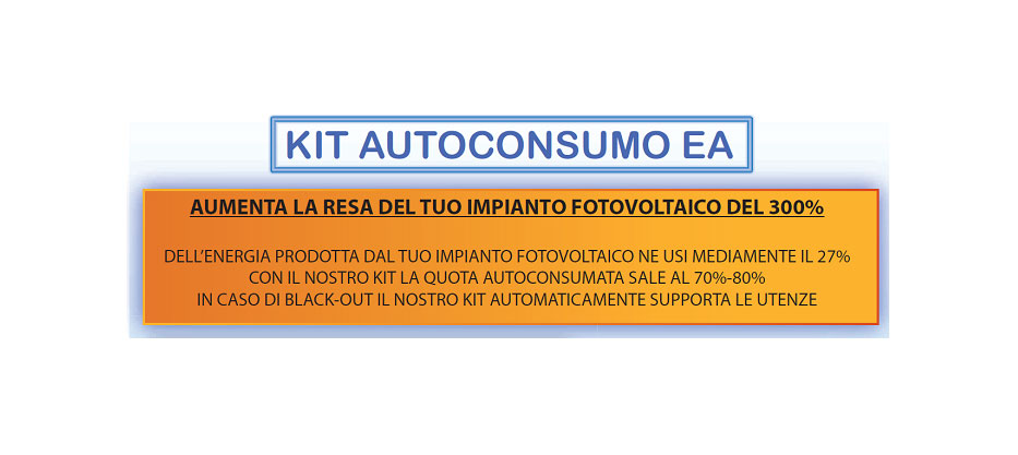 KIT autoconsumo Energia Alternativa